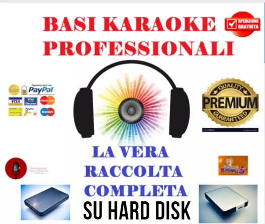 RACCOLTA 45 MILA BASI MP3 CON CORI PROFESSIONALI SPEDIZIONE ONLINE O HARD DISK