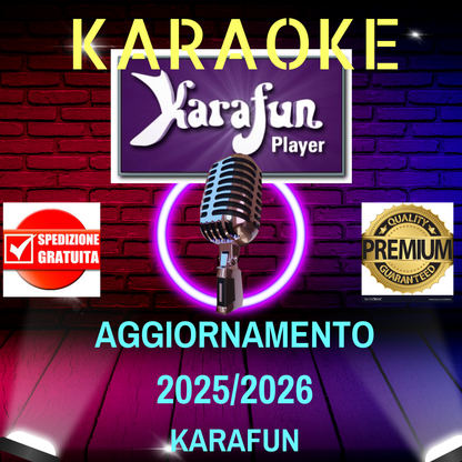 BASI KARAOKE PROFESSIONALI VERE KARAFUN CON CORI QUALITA' TOP AGGIORNAMENTI + SANREMO